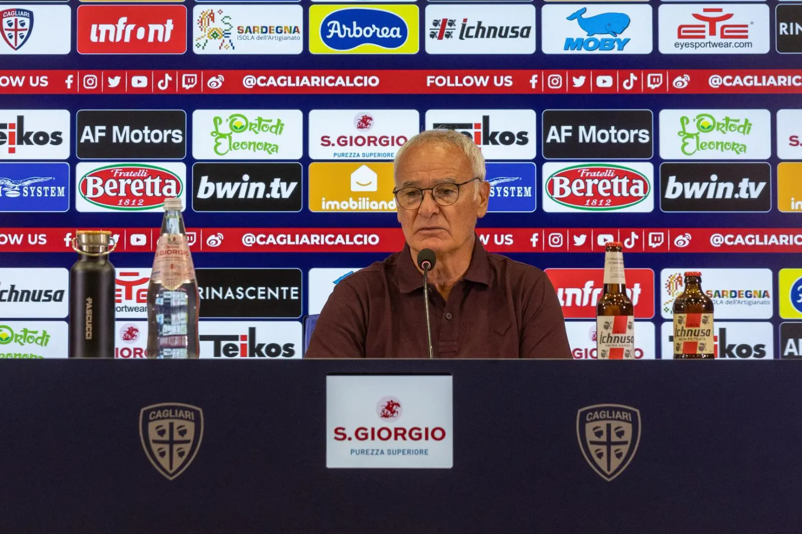 Claudio Ranieri (foto Gaggini)