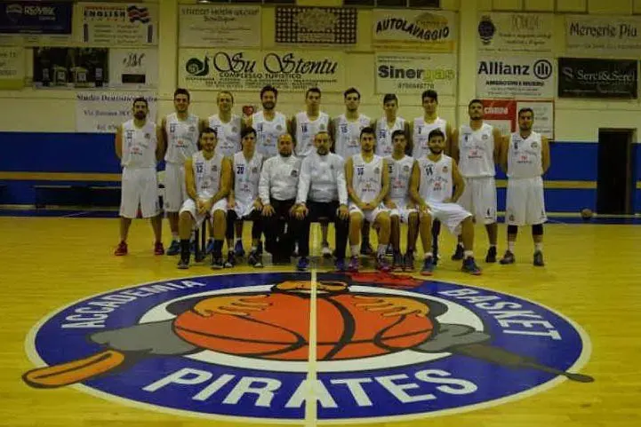 La formazione della A.B. Su Stentu Pirates Sestu