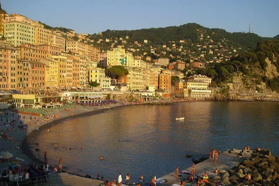 Camogli, in Liguria (Wikipedia)