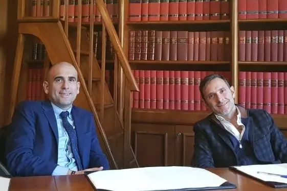 Antonello Desini e Manuel Spano (foto Busia)