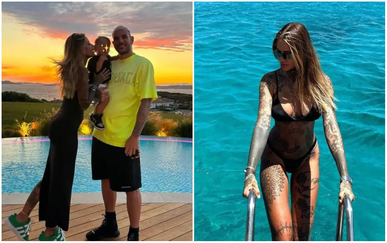 Theo Hernandez und Zoe Cristofoli, Urlaub auf Sardinien: Sonne, Meer und  viel Liebe - LUnione Sarda German