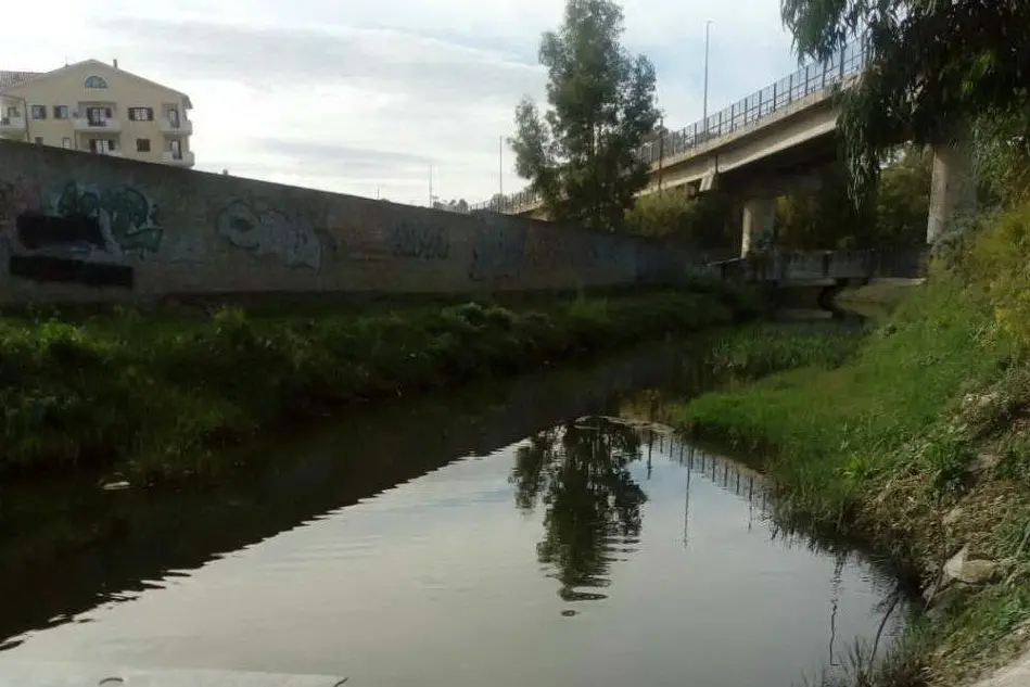 Canale sottopasso Amba Alagi (foto Careddu)