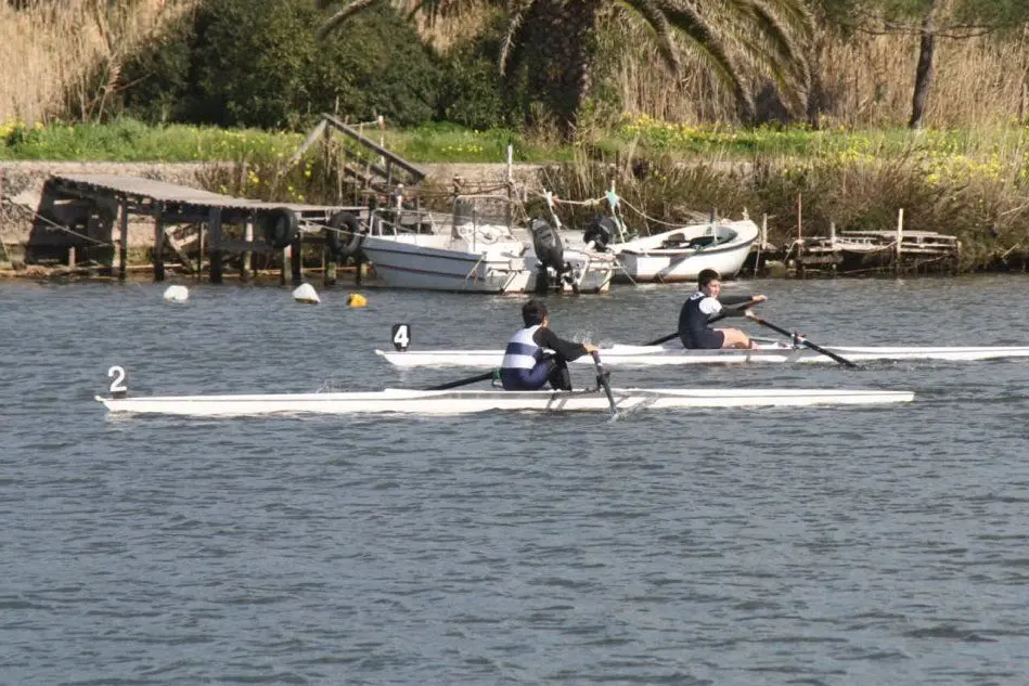 Un momento della manifestazione sportiva