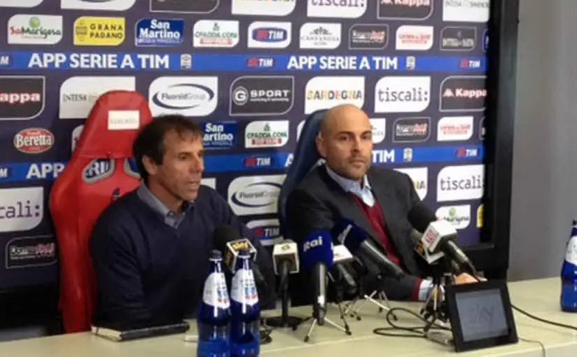 Con Gianfranco Zola