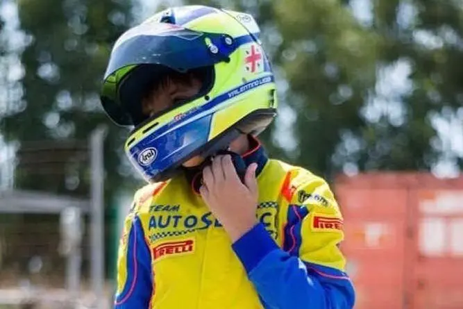 Valentino Ledda, vincitore del titolo regionale Iame X30 Junior