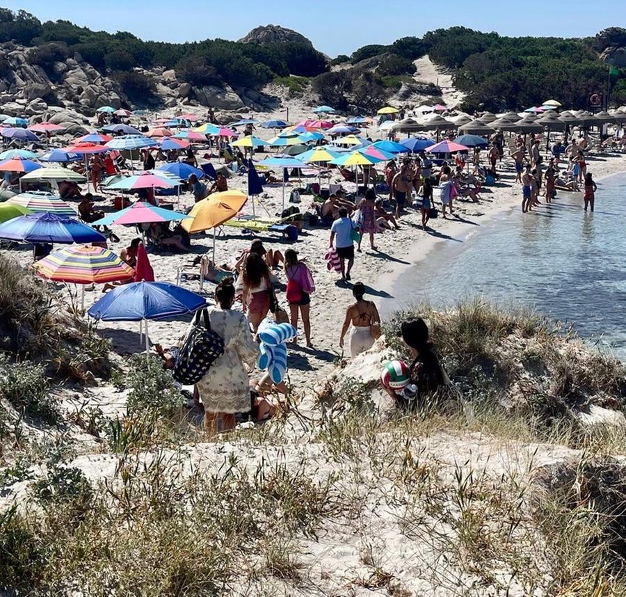 Punta Molentis, assalto dei bagnanti