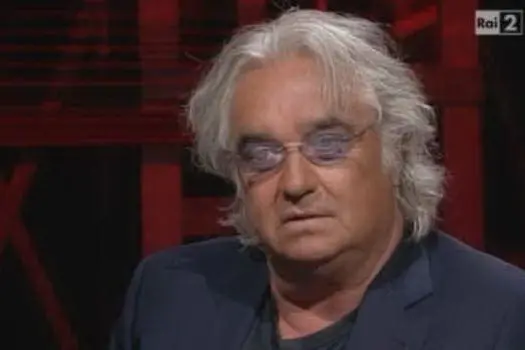Flavio Briatore ieri a Virus