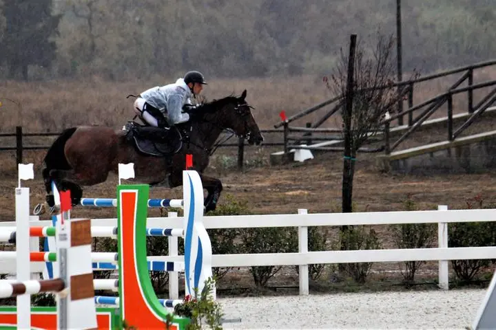 Gianleonardo Murruzzu cavalcaTaissa Sarda (foto concessa da Samuele Marras)
