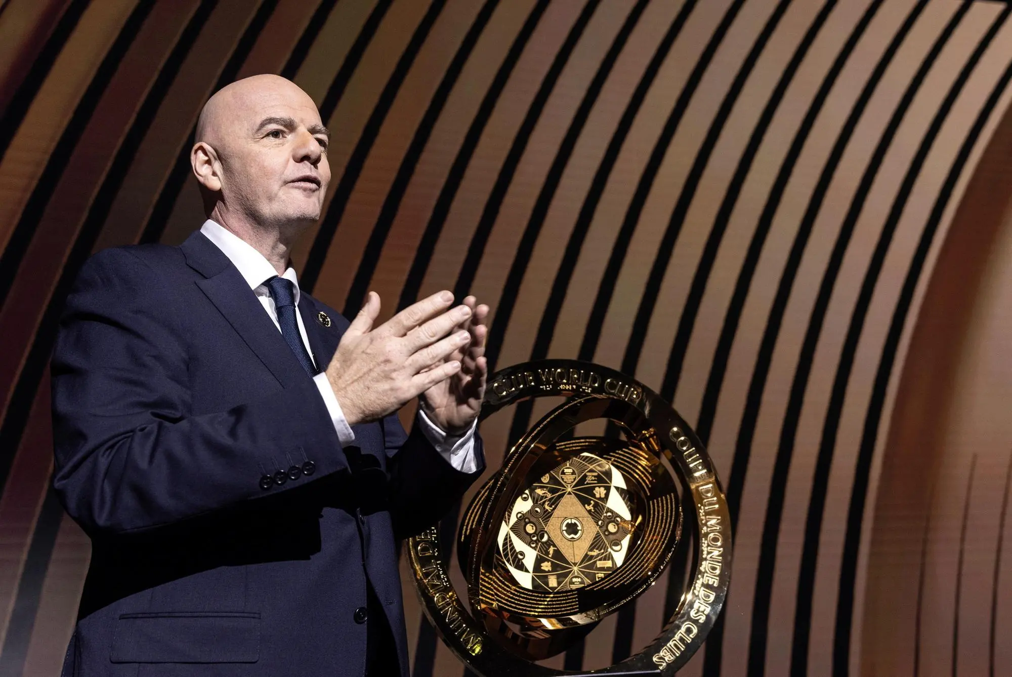 Gianni Infantino, 55 anni, presidente Fifa