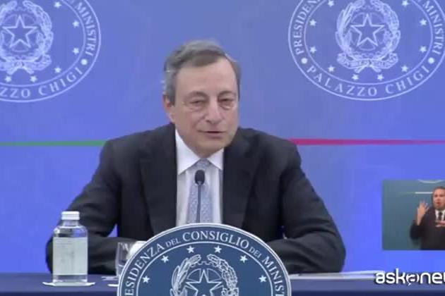 Draghi: rinnovabili unica strada, per gas via dalla Russia