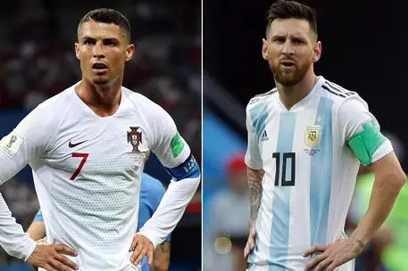 Ronaldo e Messi in una combo. ANSA