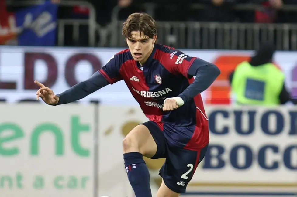 Marco Palestra, laterale del Cagliari (foto Ansa)