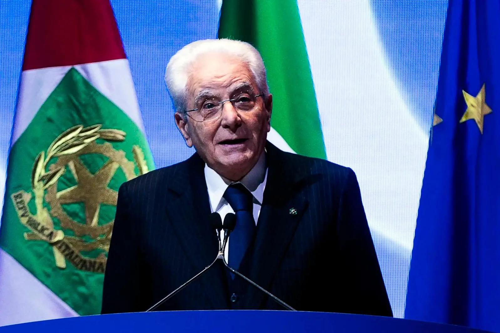 Sergio Mattarella (Ansa)