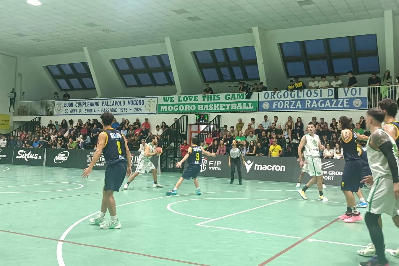 Un momento della sfida di Divisione Regionale 1 tra Mogoro e Santa Croce Olbia (foto concessa)