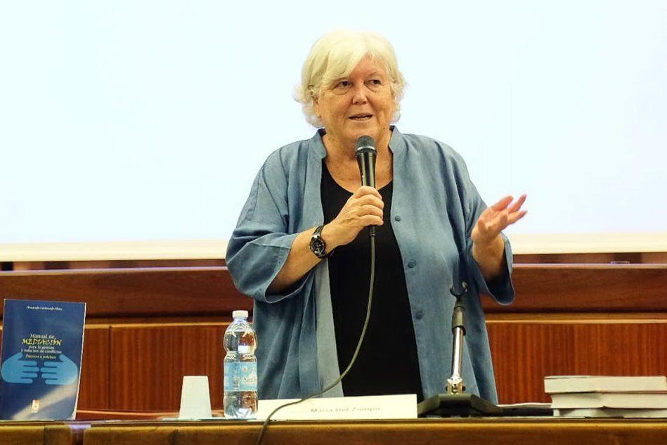 Il rettore dell'università di Cagliari Maria Del Zompo (archivio L'Unione Sarda)