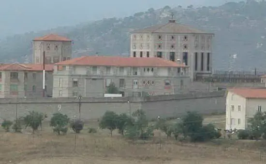 Il carcere di Badu 'e Carros a Nuoro, dove è finito Rosu