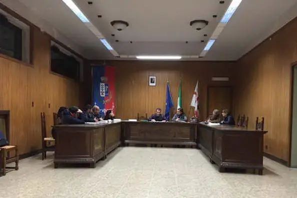 La seduta del Consiglio comunale di Ghilarza