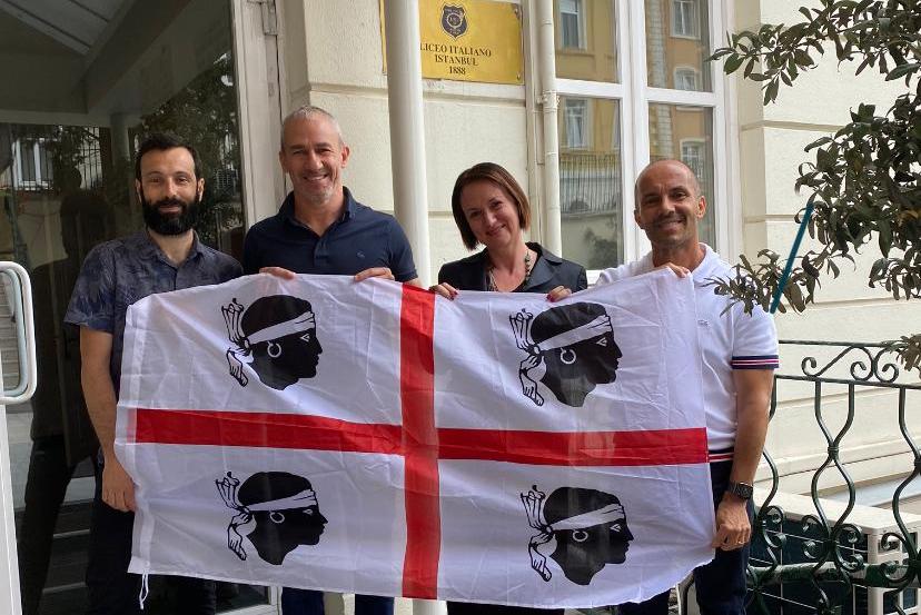 A team of Sardinian teachers at the Istanbul high school: &quot;Proud to represent the Island&quot;