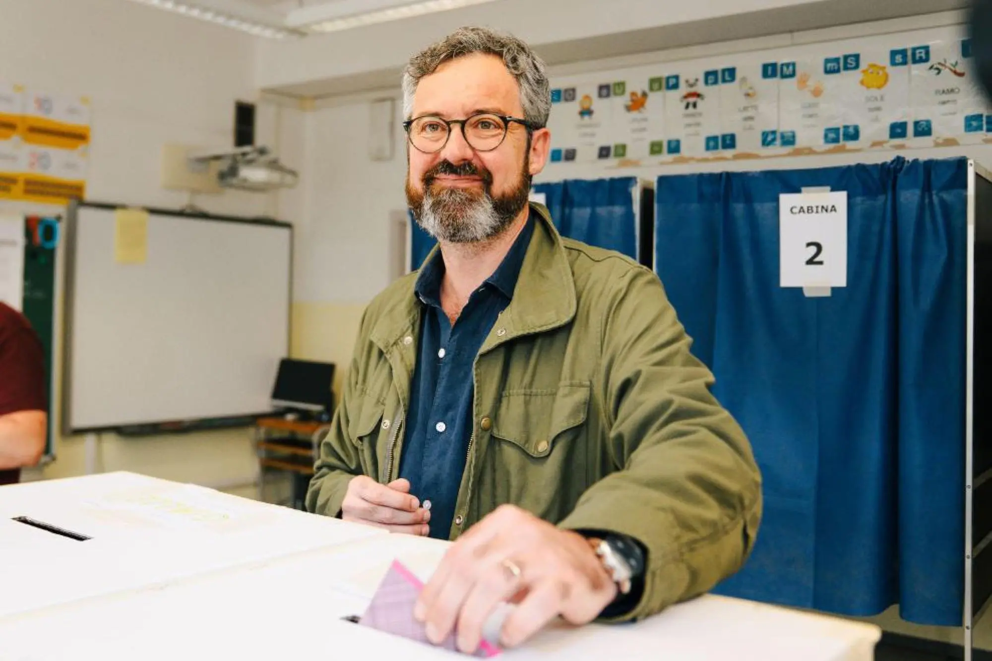 Franco Ianeselli, riconfermato sindaco di Trento (foto Ansa)