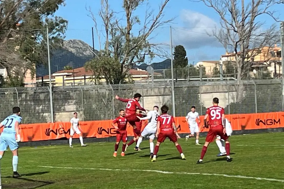 Un'immagine della partita contro il Montespaccato (foto Ilenia Giagnoni)