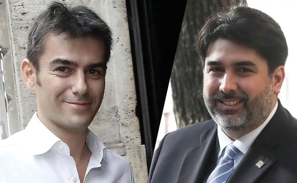Massimo Zedda e Christian Solinas (Ansa)
