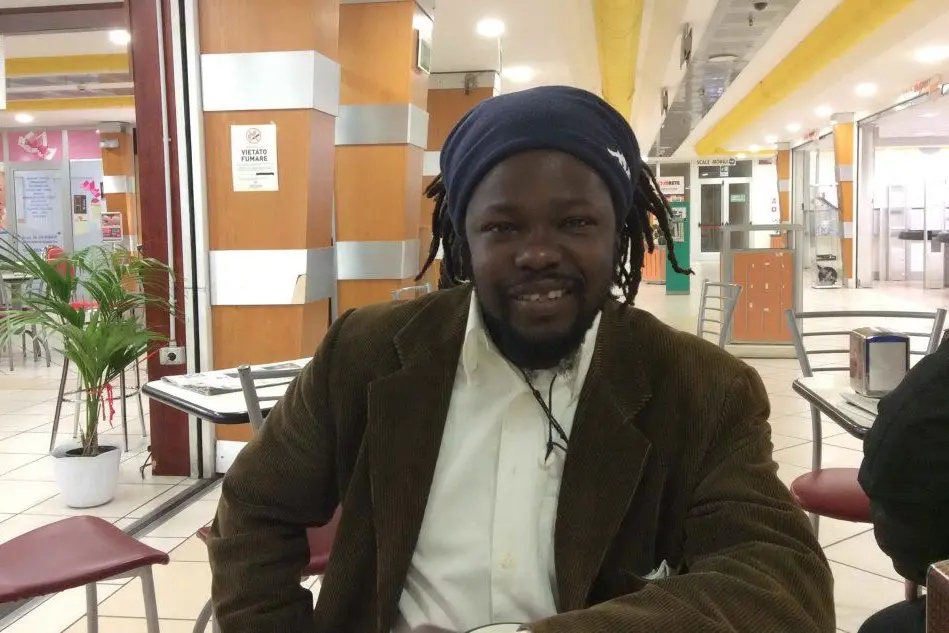 Mamadou Mbengue (foto L'Unione Sarda)