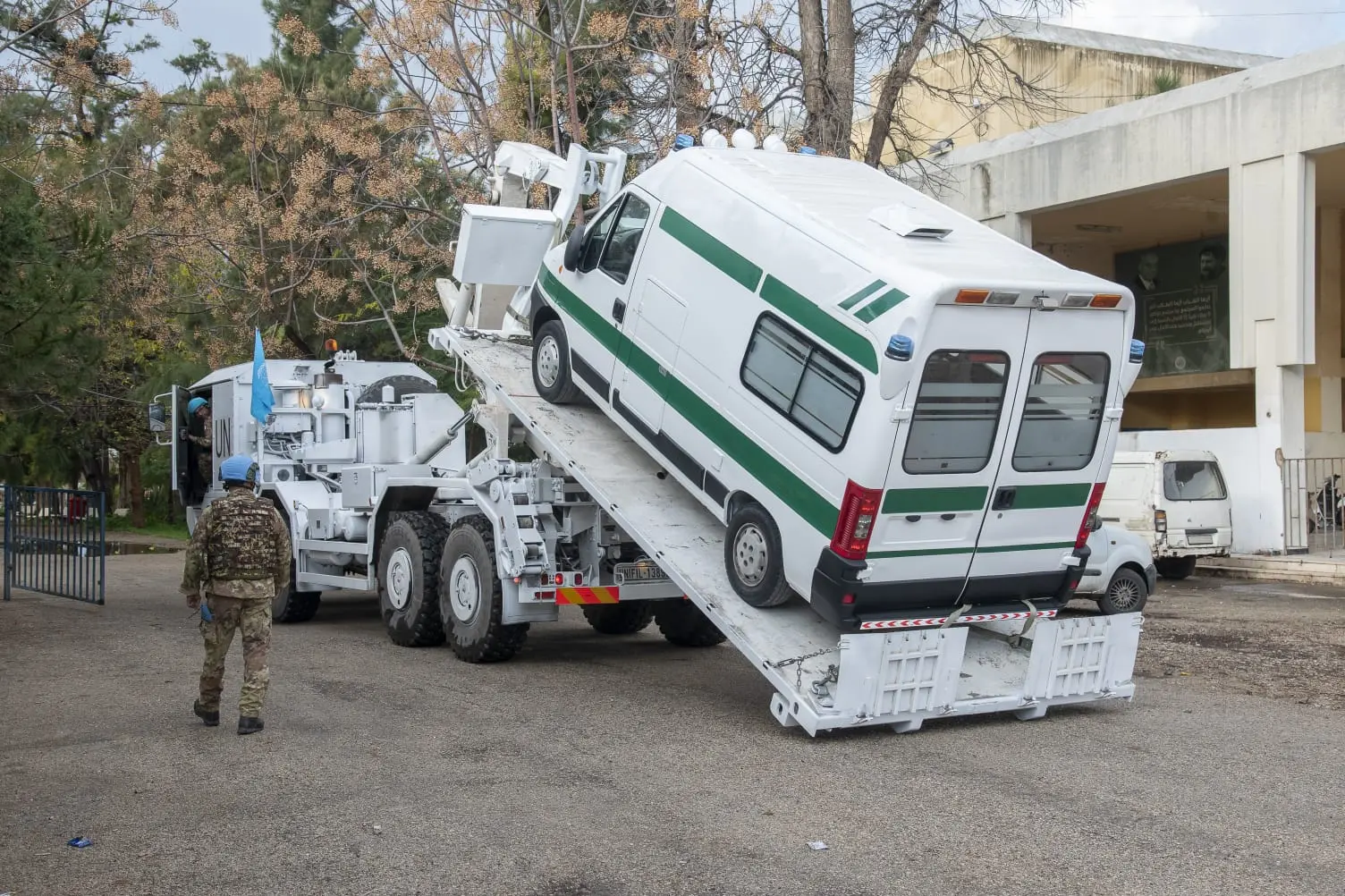 L'ambulanza donata dal Lions Club Cagliari–Saint Remy