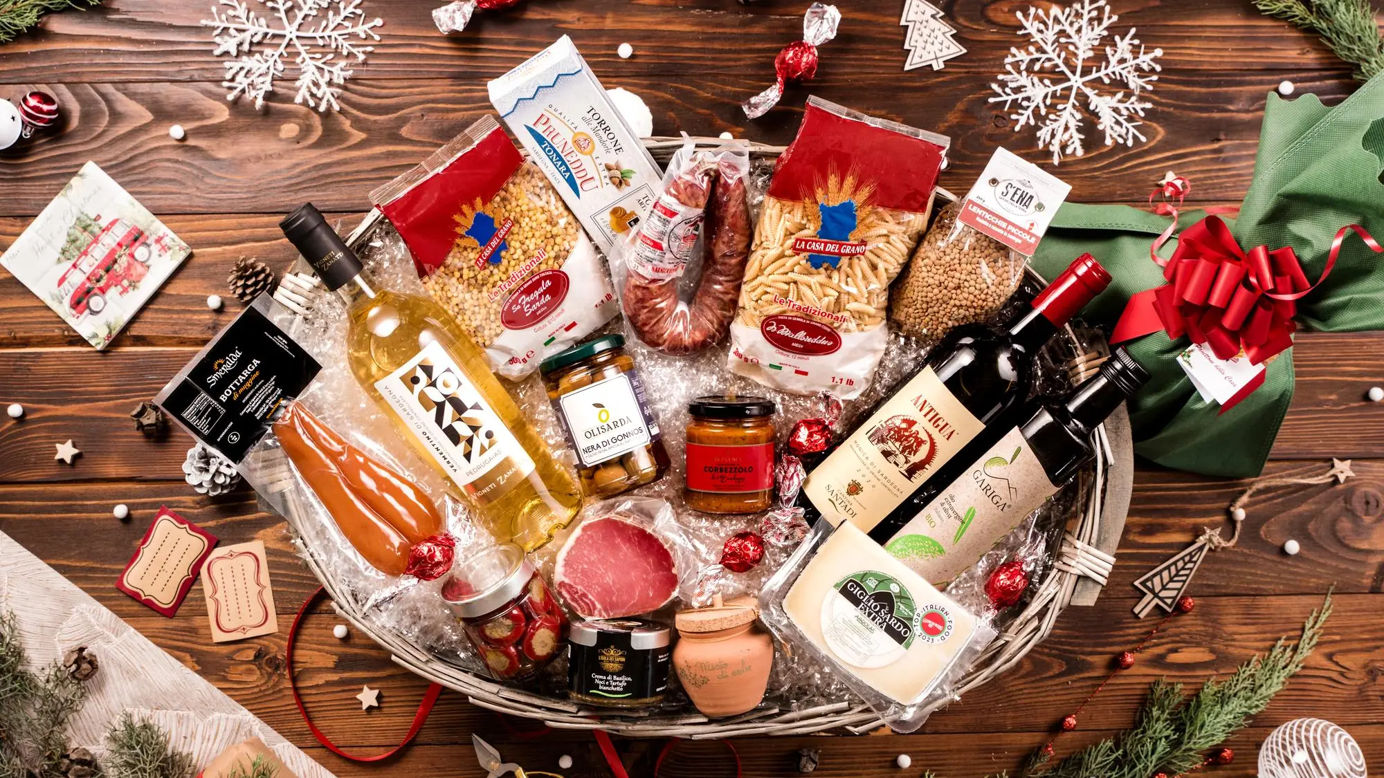 Give the gift of a corner of Sardinia with the baskets from La Casa del ...