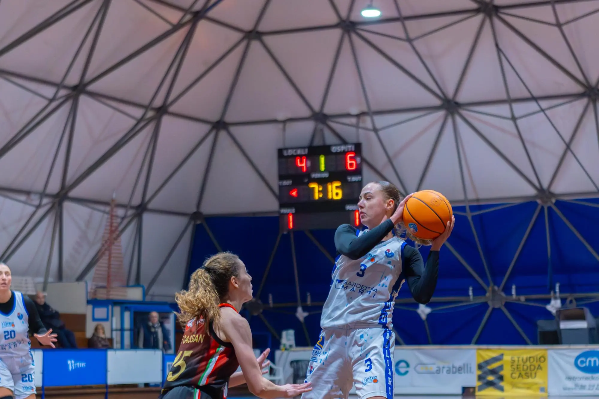 Barbara Zieniewska in azione (foto Pani)