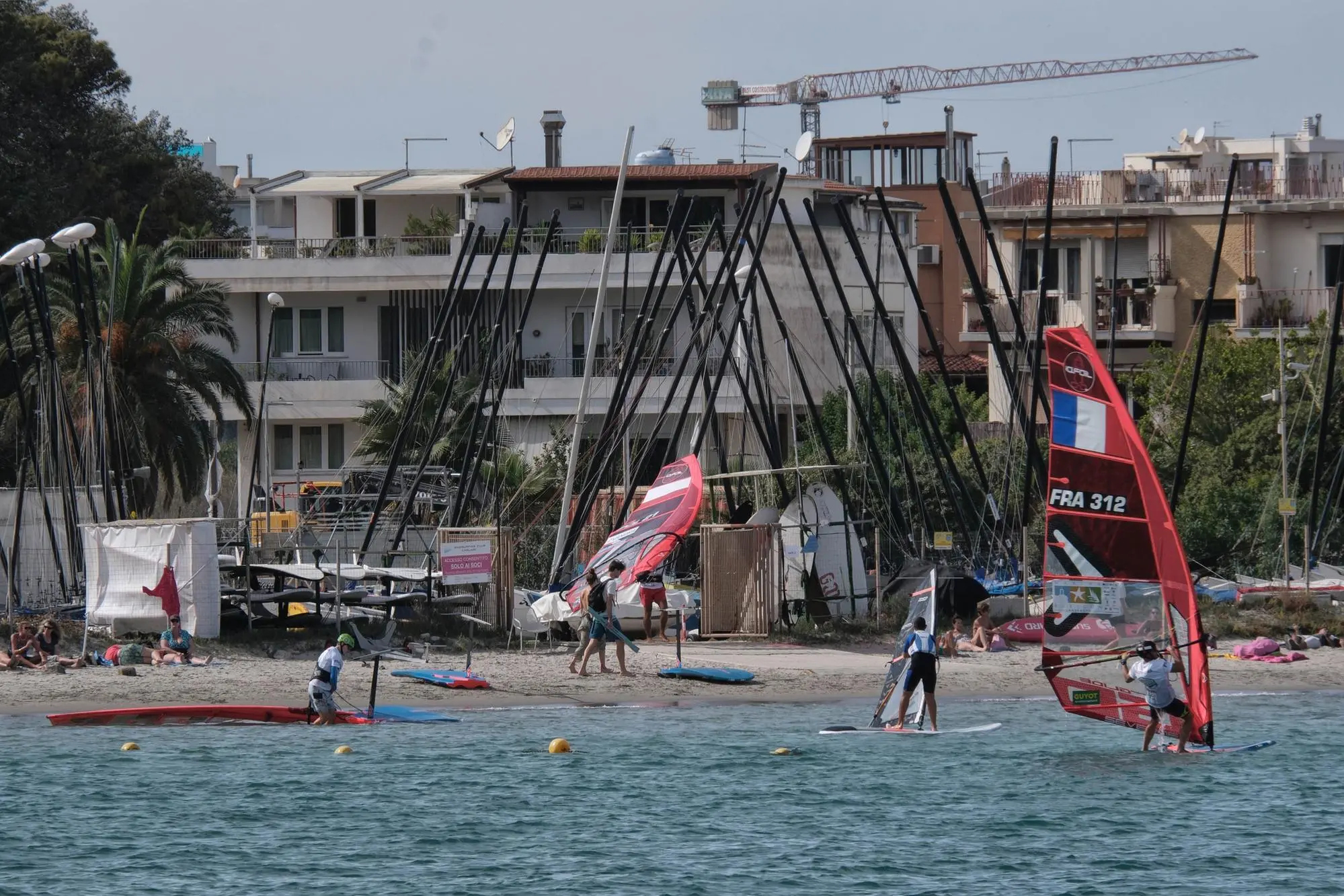 Il windsurfing club di Marina Piccola