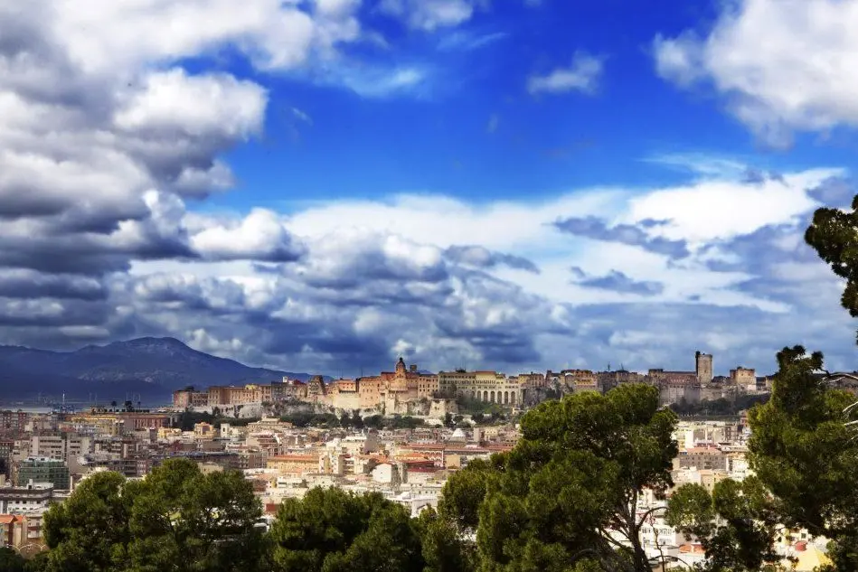 Il panorama di Cagliari