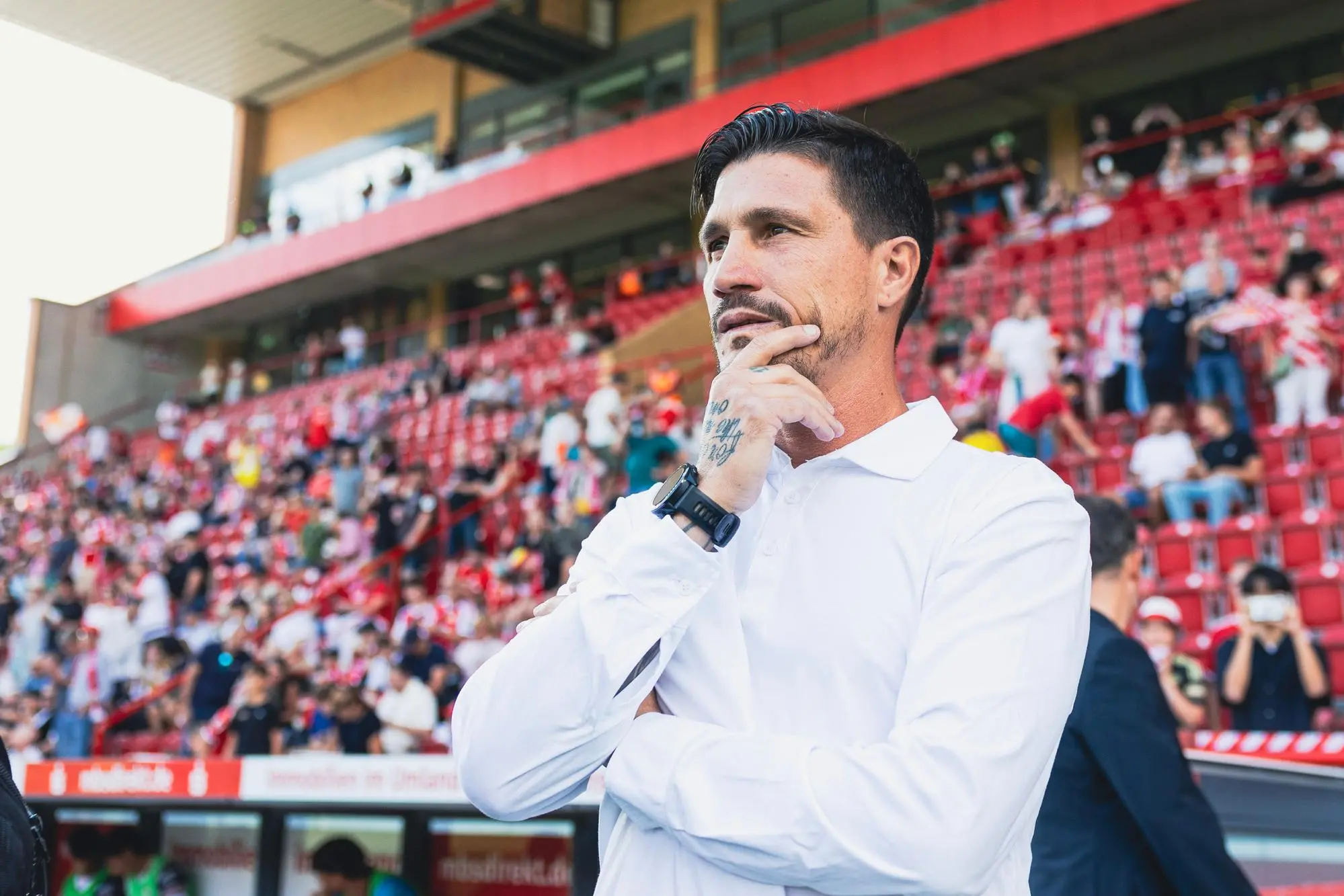 Fabio Pisacane, allenatore del Cagliari (foto Valerio Spano)