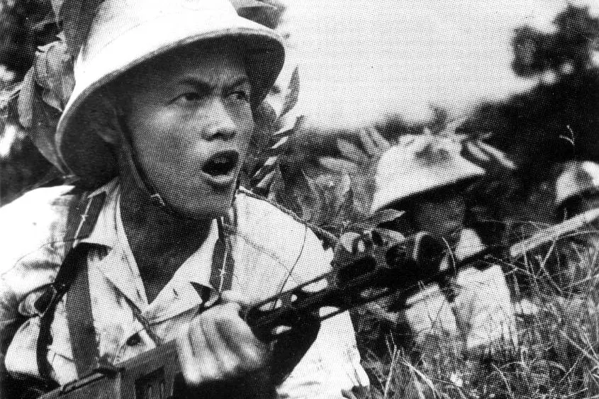 Un combattente vietnamita