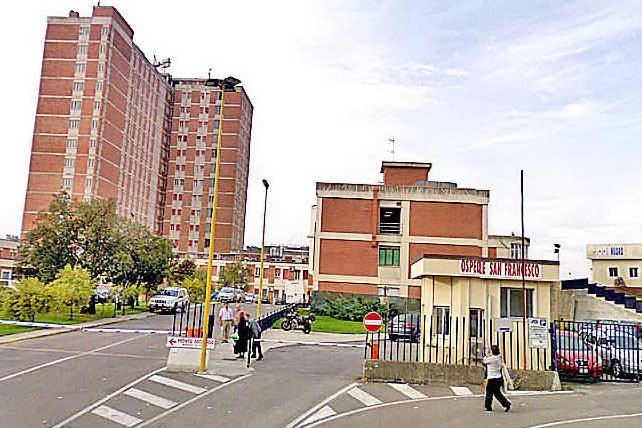 L'ospedale San Francesco di Nuoro (Archivio L'Unione Sarda)