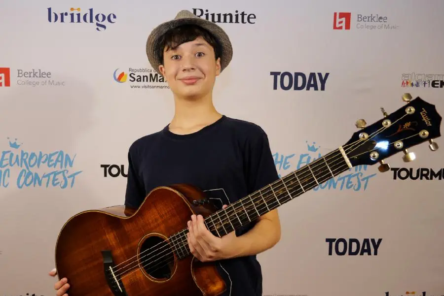 Il chitarrista Gabriele Chiesa