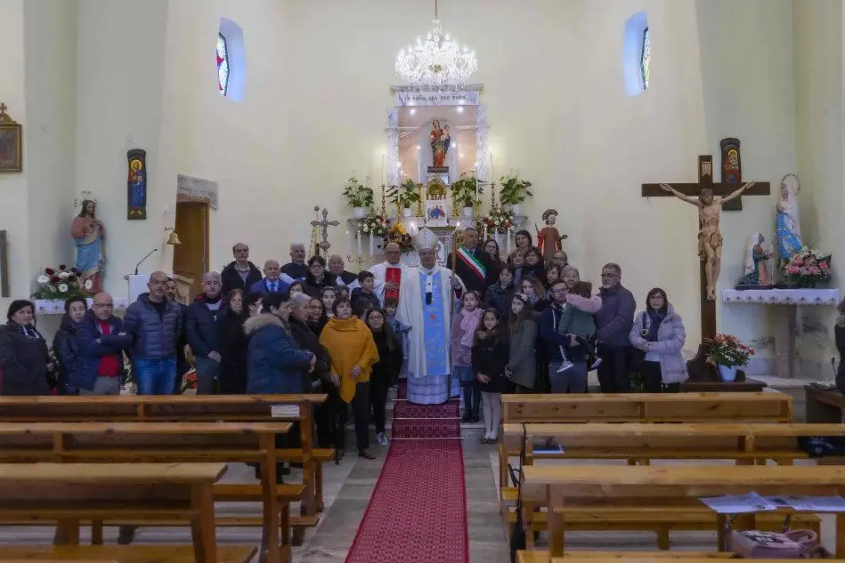 L'ultima visita pastorale a Genuri e Sini