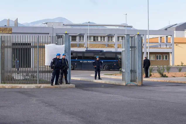 L'ingresso del carcere di Uta (L'Unione Sarda)