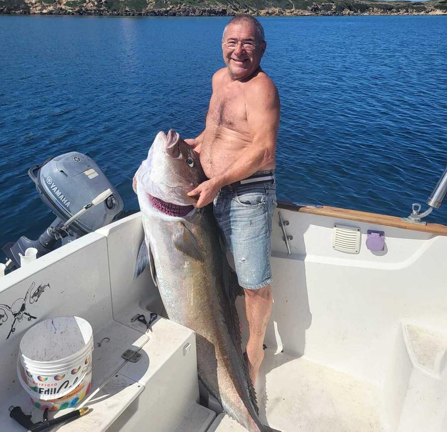 Pesca una ricciola da 41 chili