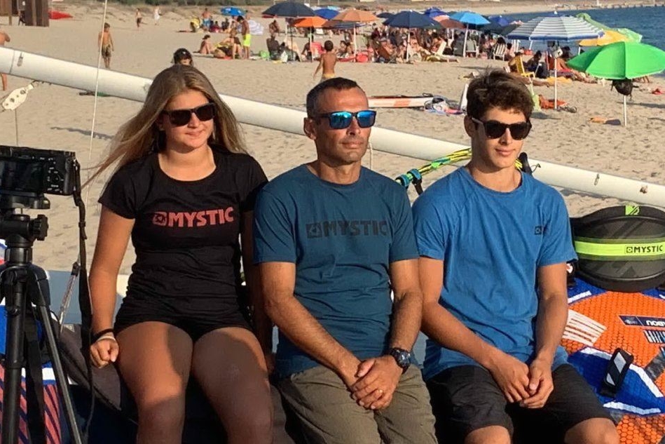 Una famiglia di Oristano ai campionati europei di surf in Turchia