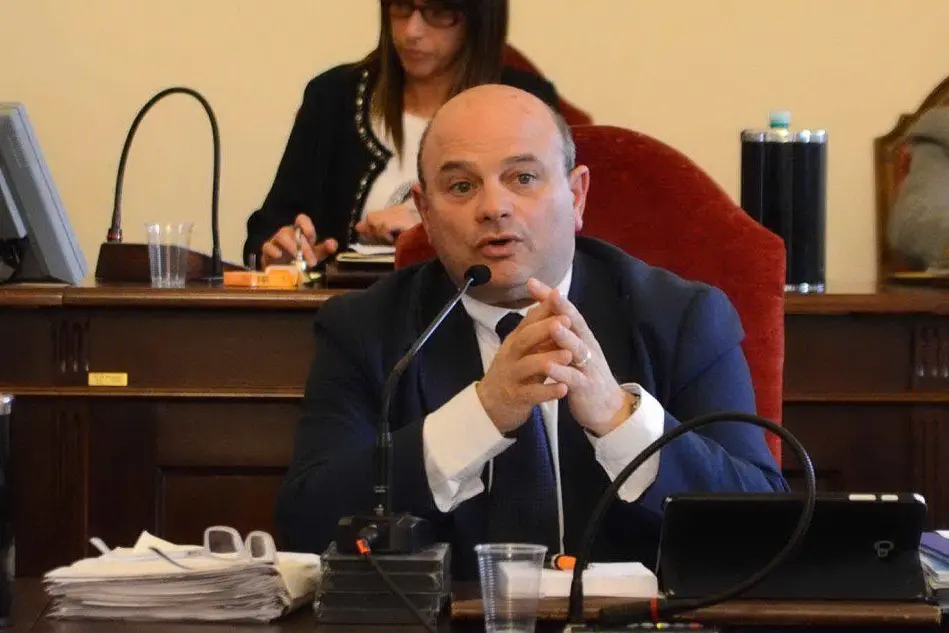 Il sindaco Nicola Sanna (Archivio L'Unione Sarda)