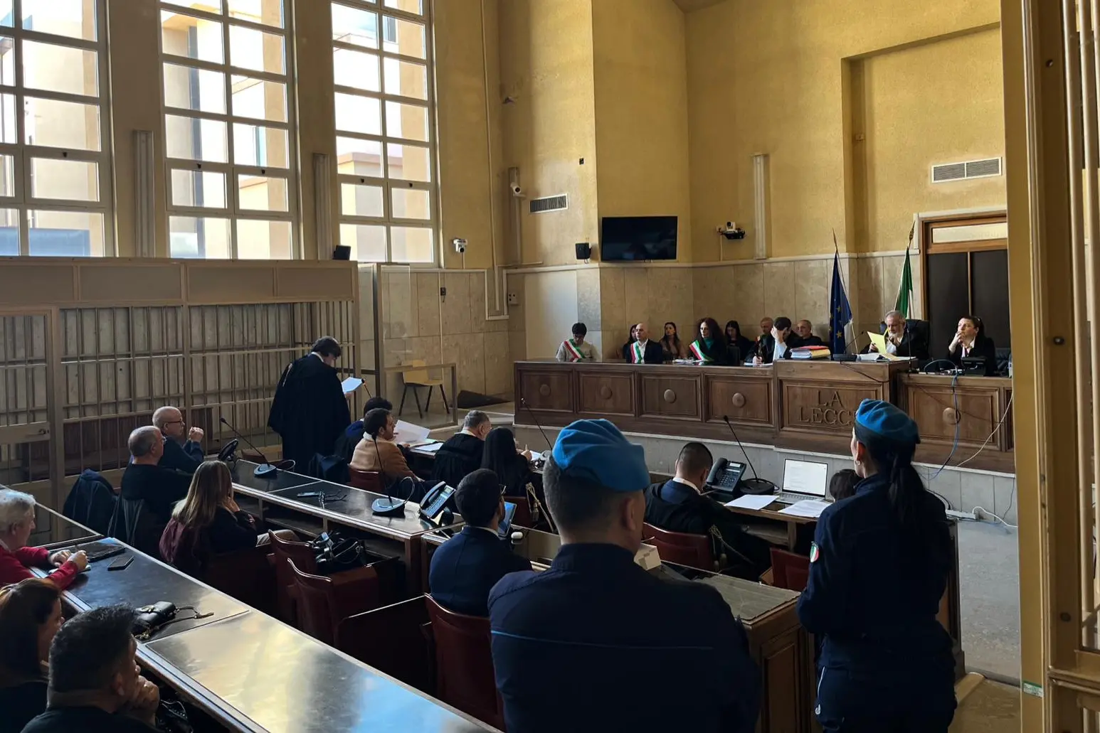 Cagliari, processo d'appello a Igor Sollai (foto Pinna)