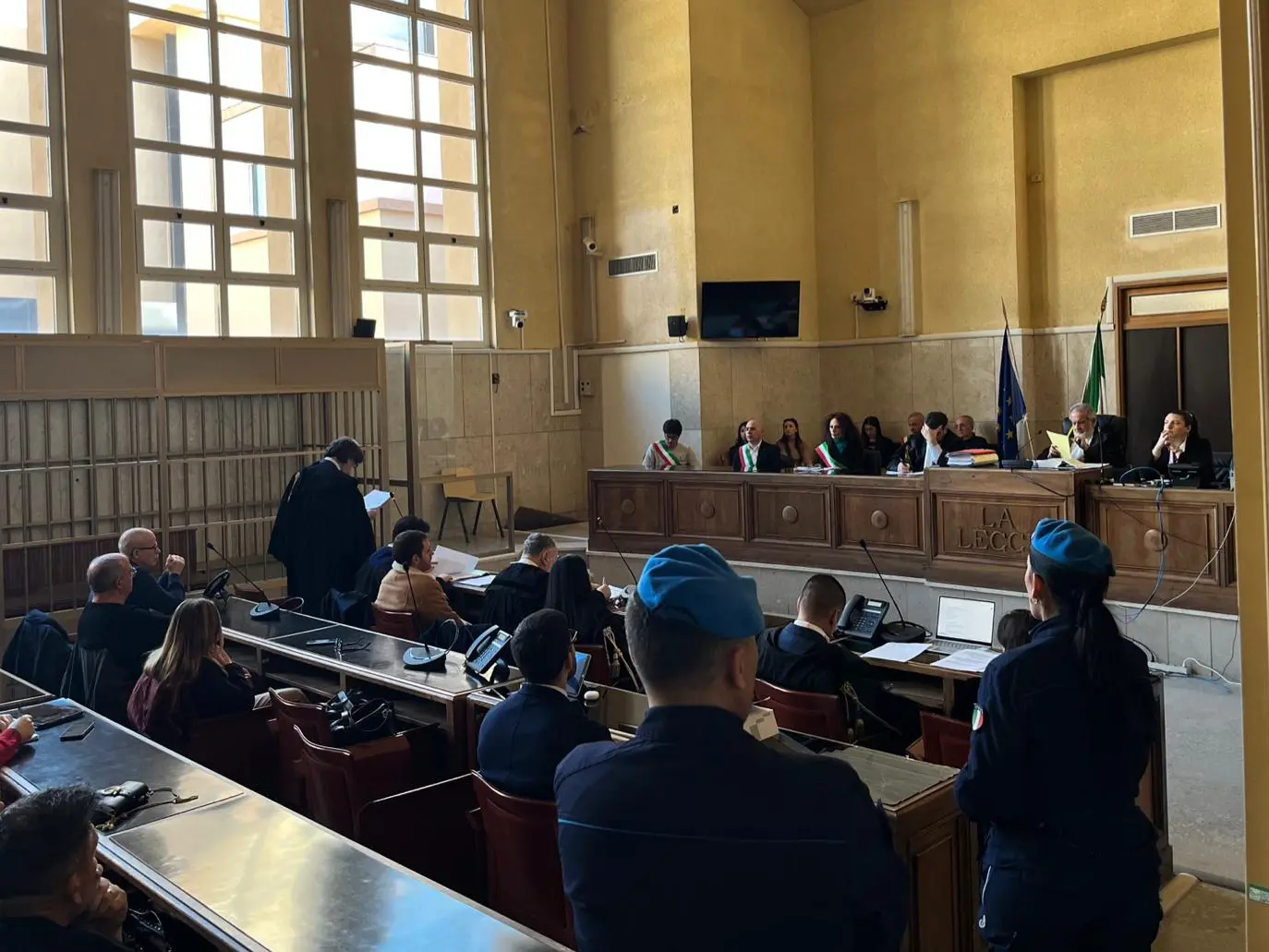 Cagliari, processo d'appello a Igor Sollai (foto Pinna)