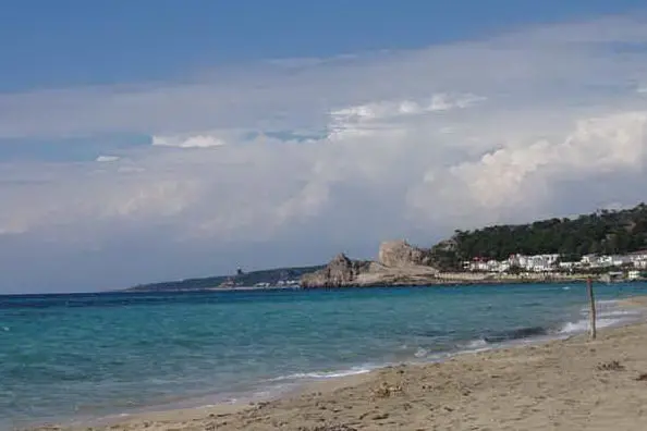 La spiaggia di Lido Conchiglie (Lecce)