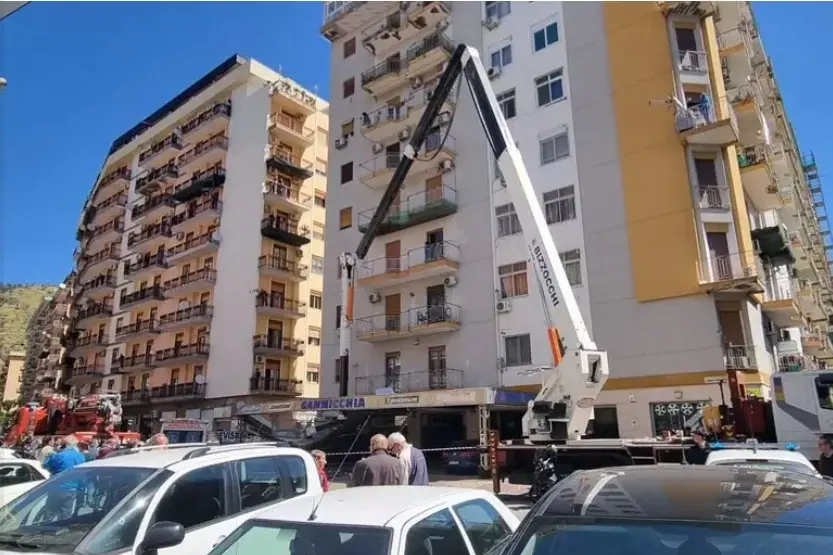 Il luogo della tragedia (Ansa)