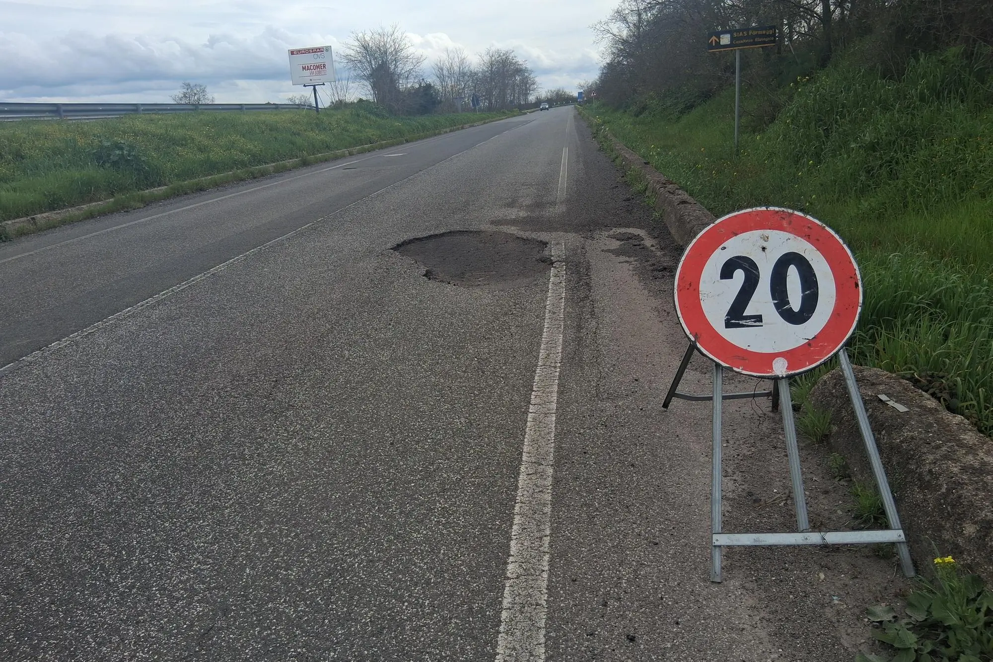 La strada di Tossilo