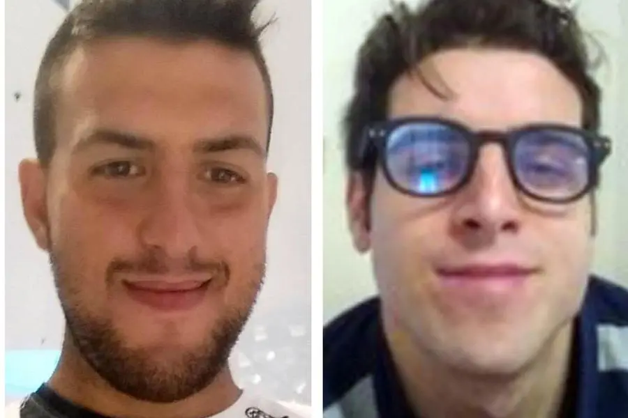 Da sinistra: Tullio Pagliaro e Giuseppe Fusella, uccisi a Ercolano (da Facebook)