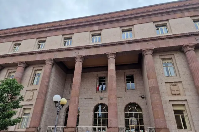 Il tribunale di Sassari (foto Floris)