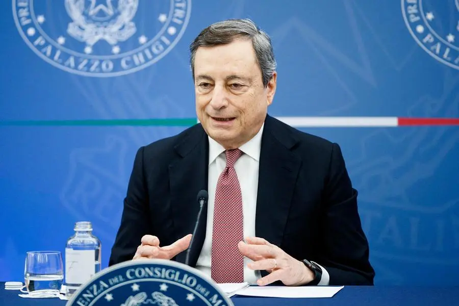 Mario Draghi (Ansa)