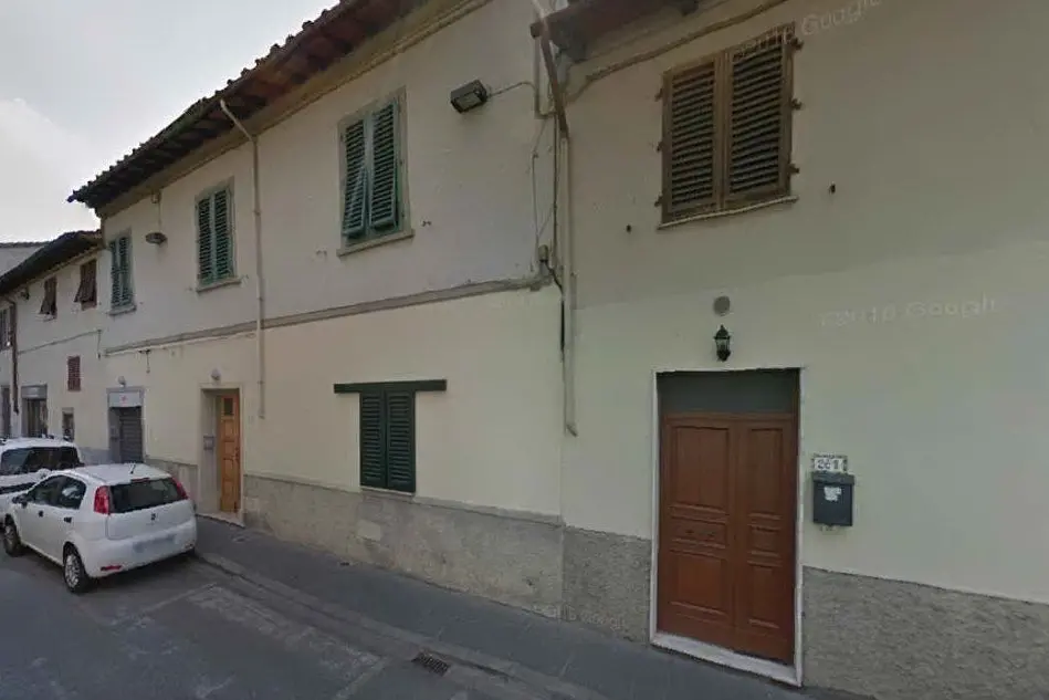La via dove abitava la famiglia