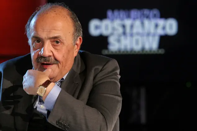 Maurizio Costanzo (foto Ansa)